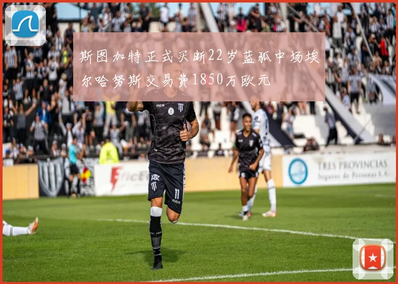 斯图加特正式买断22岁蓝狐中场埃尔哈努斯交易费1850万欧元